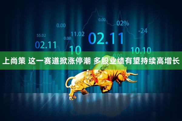 上尚策 这一赛道掀涨停潮 多股业绩有望持续高增长